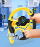 Kids Electric Early Education Simulation Steering Wheel Toy